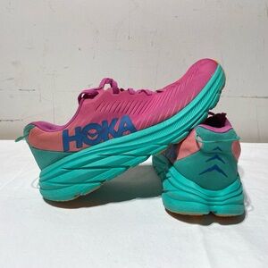 Hoka One One Size 9 Womens Rincon 3 Running Shoe Phlox Pink Atlantas